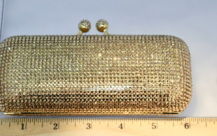 Color Pop Crystal Clutch – Glittering Rhinestone Purse for Every Mood