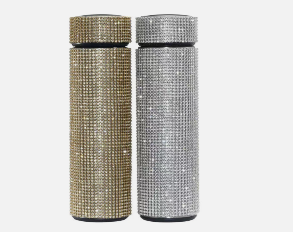 Luxury Bling Bottle – Gold & Silver Edition