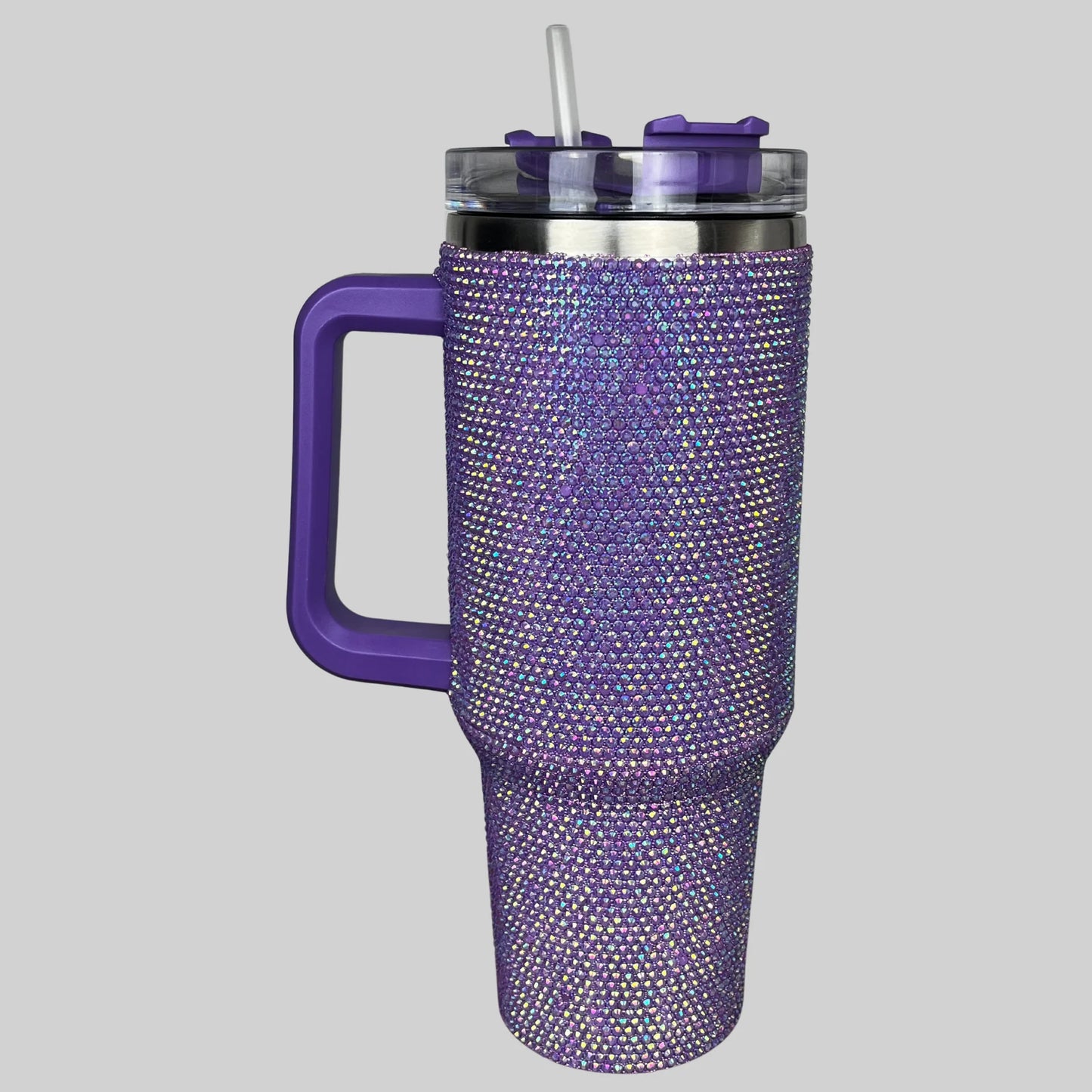 “DazzleGrip” Rhinestoned Handle Tumblers - 40oz
