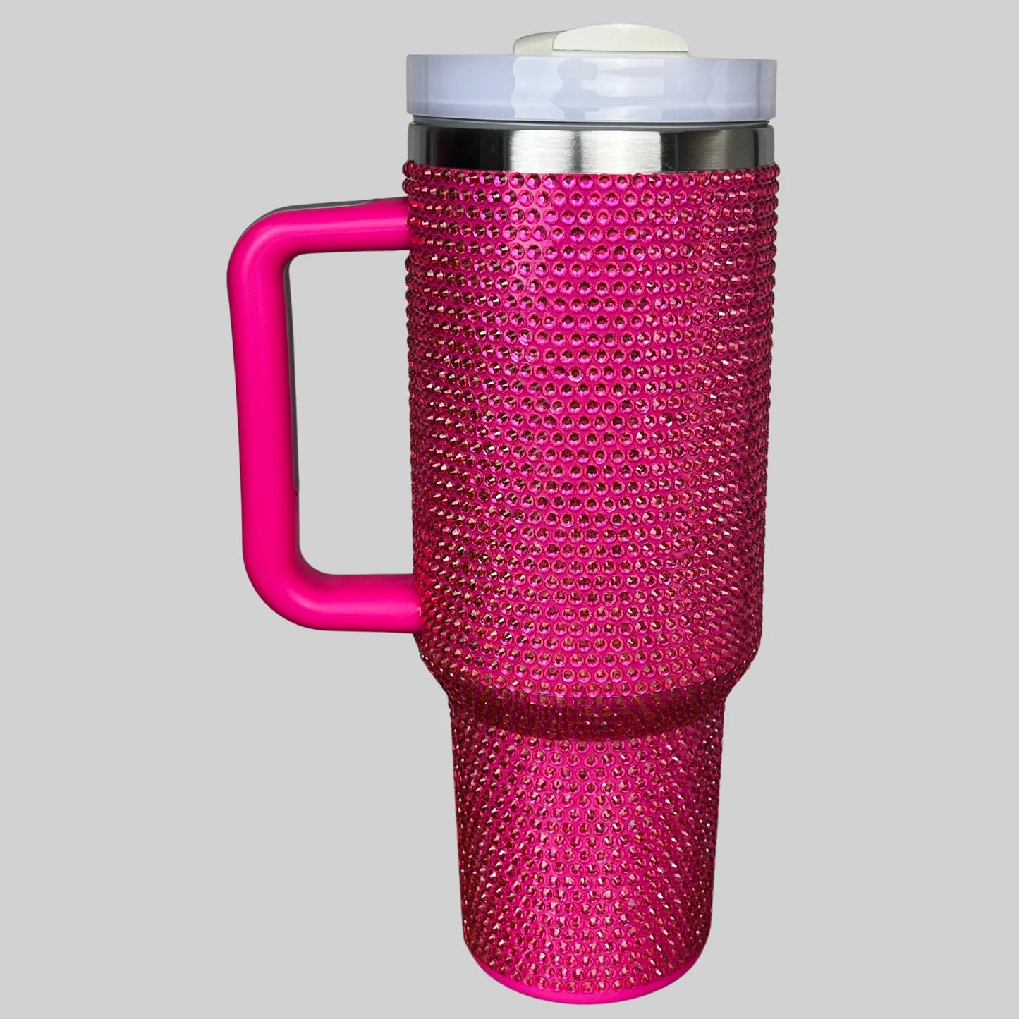 “DazzleGrip” Rhinestoned Handle Tumblers - 40oz