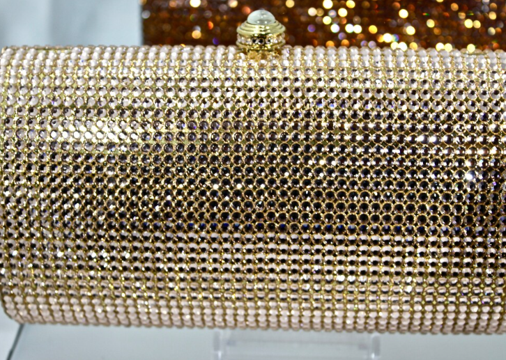 Hollywood Glamour Crystal Minaudière – Sweetheart, Bridal & Party Styles
