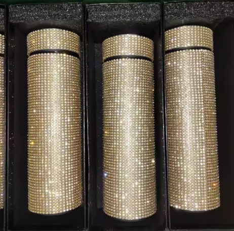 Luxury Bling Bottle – Gold & Silver Edition